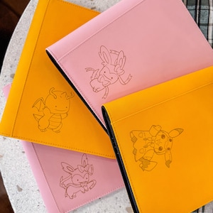 Custom Pokemon Binder Engraving