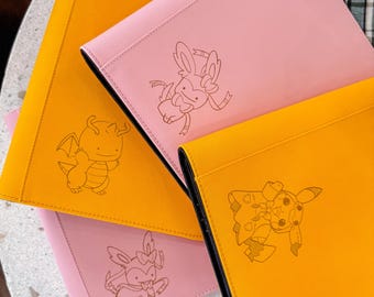Custom Pokemon Binder Engraving
