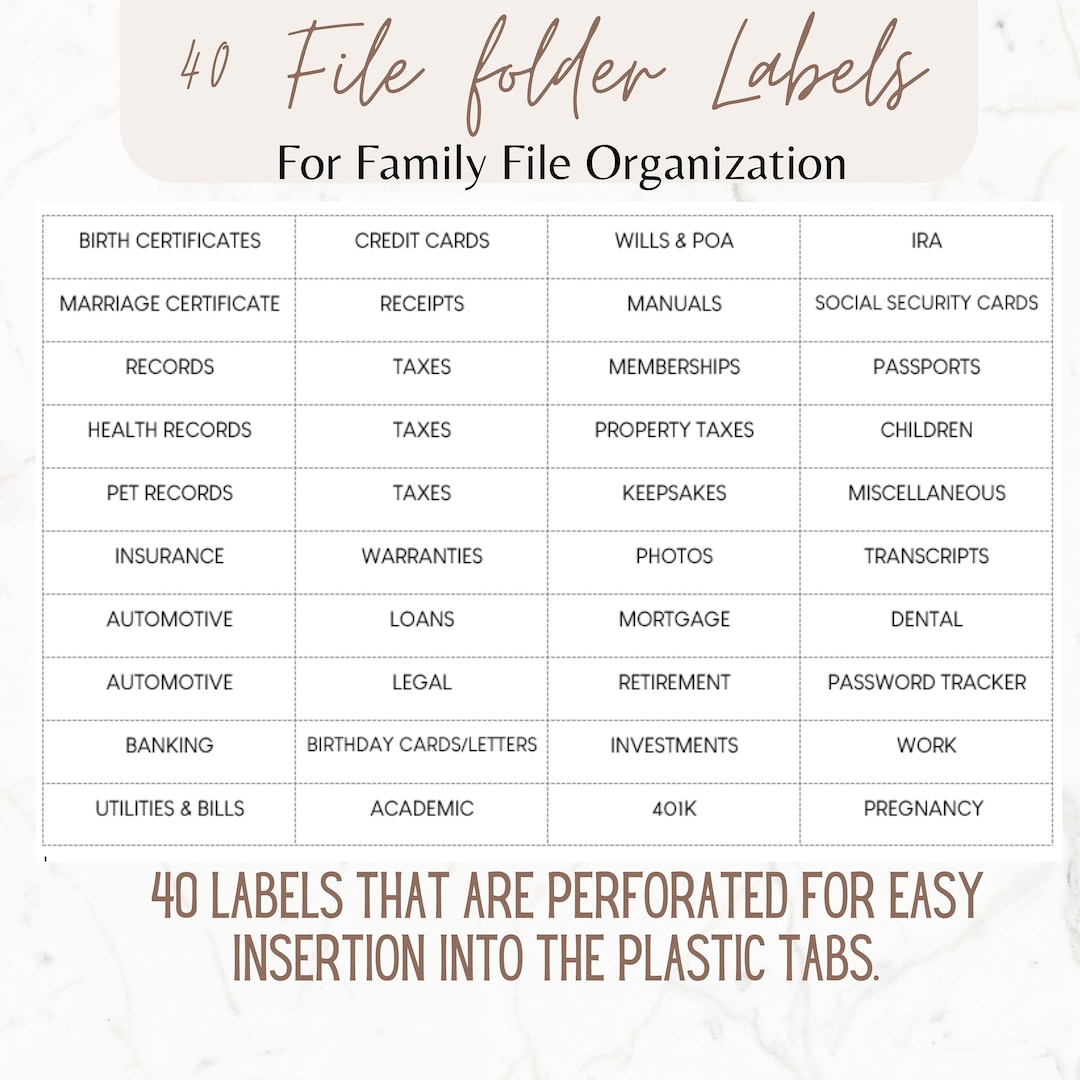 Home Filing System, Home Files, Home Office Organization, File Storage