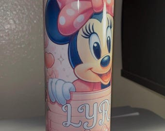 Custom Minnie Mouse Tumbler