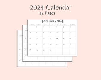 TXT 2024 Wall Calendar - Etsy