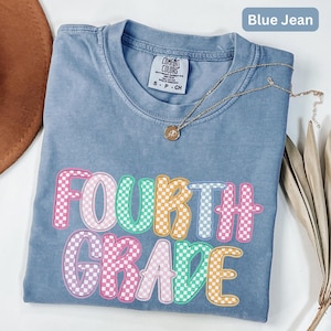 Comfort Colors® Fourth Grade Teacher Shirt, 4th Grade Teacher Shirt, 4th Grade T-Shirt, Fourth Grade TShirt, Elementary School, Teaching Tee