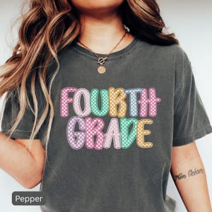 Comfort Colors® Fourth Grade Teacher Shirt, 4th Grade Teacher Shirt, 4th Grade T-Shirt, Fourth Grade TShirt, Elementary School, Teaching Tee