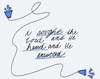 I Sought the Lord