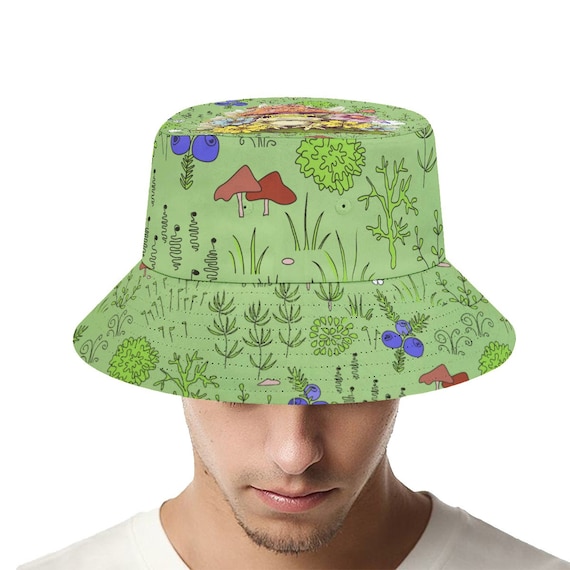 Psychedelic Frog Bucket Hat/sun Protection Hat/fashionable and Versatile Hat/for  Everyday Wear, Music Festivals, Sun Protection, Camping -  Canada