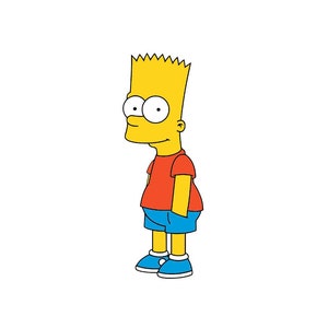 Bart Simpson svg - Bart Simpson png - Bart - Simpsons - Cricut File - Digital Download - Simpsons Cricut File - Cut Files - Tumbler - Shirt