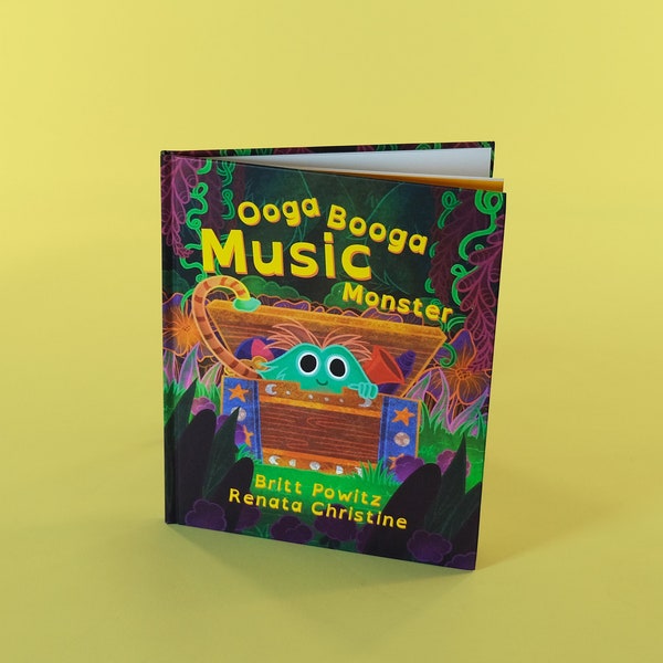 Kinderbuch: Ooga Booga Musikmonster - Bringt jungen Kindern spielend einfach verschiedene Musikmaße allein durchs Zuhören bei.