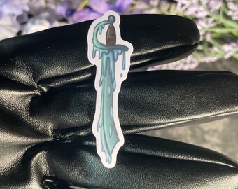 Acid Sword 2.5" Vinyl Sticker - Dungeons and Dragons TTRPG Accessory and Decor