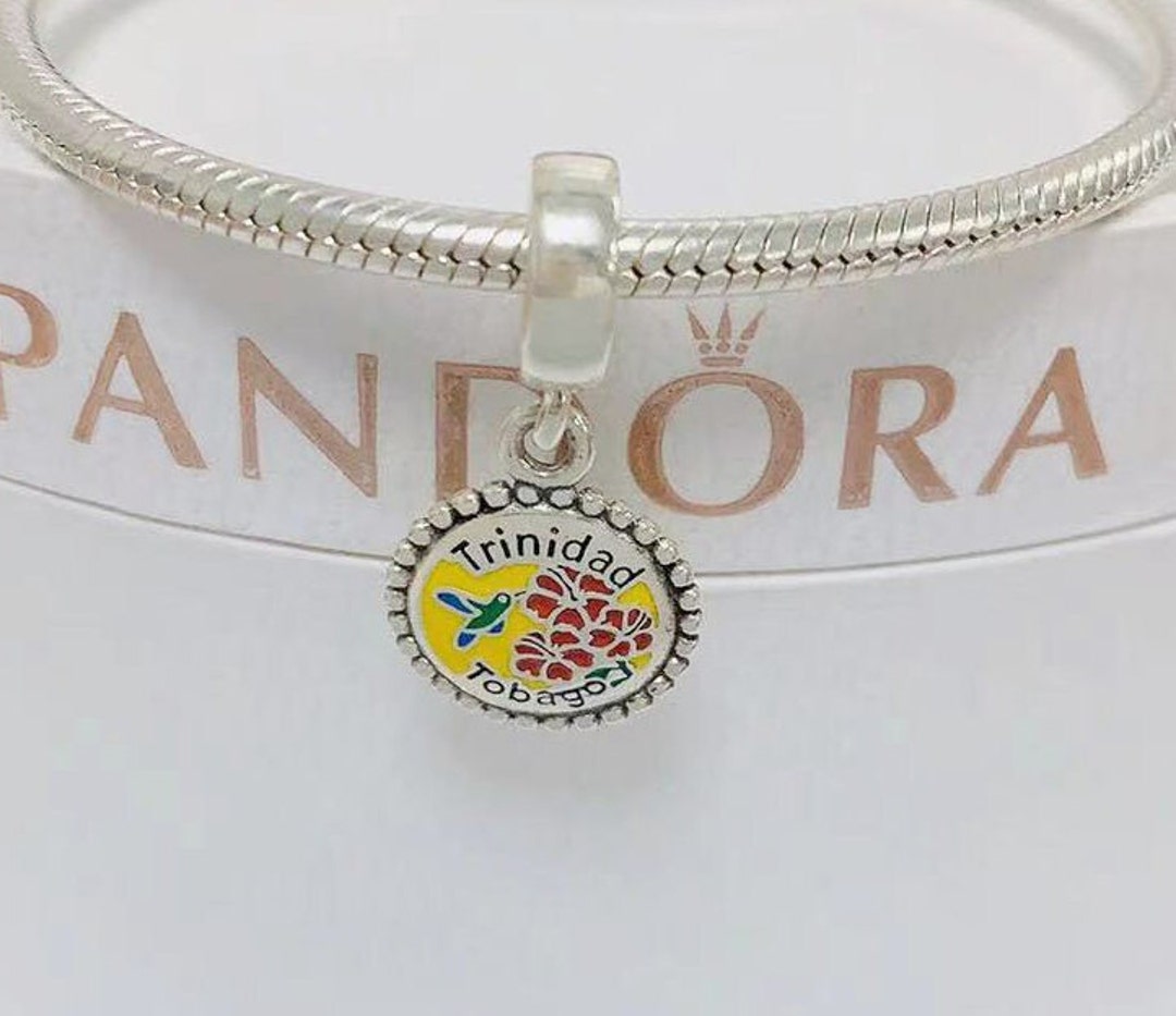 Pandora Trinidad and Tobago Exclusive Dangle Charm Bird of Etsy