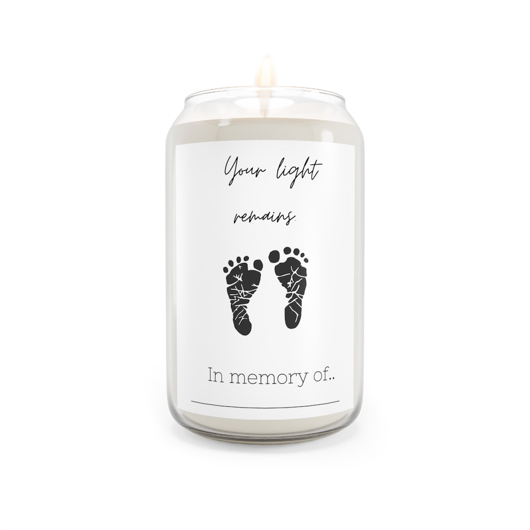 Miscarriage and Infant Loss Candle Etsy