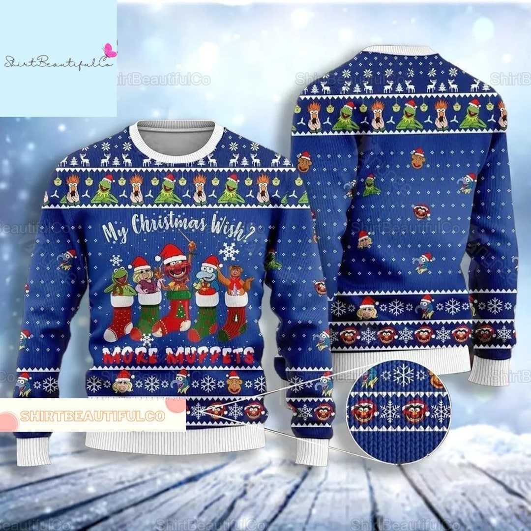 Muppets christmas sweater