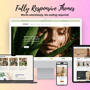 Shopify Website Design and Development, Free eCommerce Template Included, Custom Website Design, Store Design, Shopify Design, Unique Design image 4