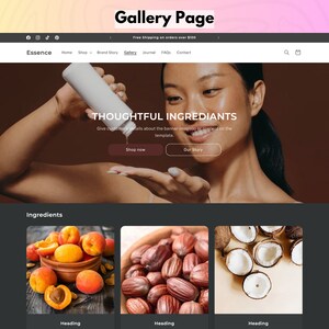 Shopify Website Design and Development, Free eCommerce Template Included, Custom Website Design, Store Design, Shopify Design, Unique Design image 8