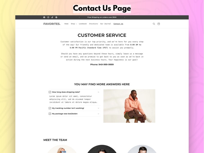 Shopify Website Design and Development, Free eCommerce Template Included, Custom Website Design, Store Design, Shopify Design, Unique Design image 10