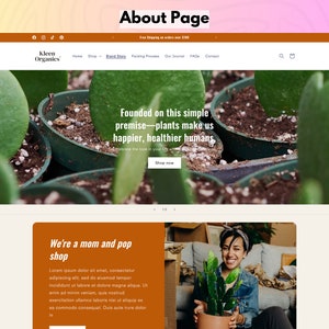 Shopify Website Design and Development, Free eCommerce Template Included, Custom Website Design, Store Design, Shopify Design, Unique Design image 7
