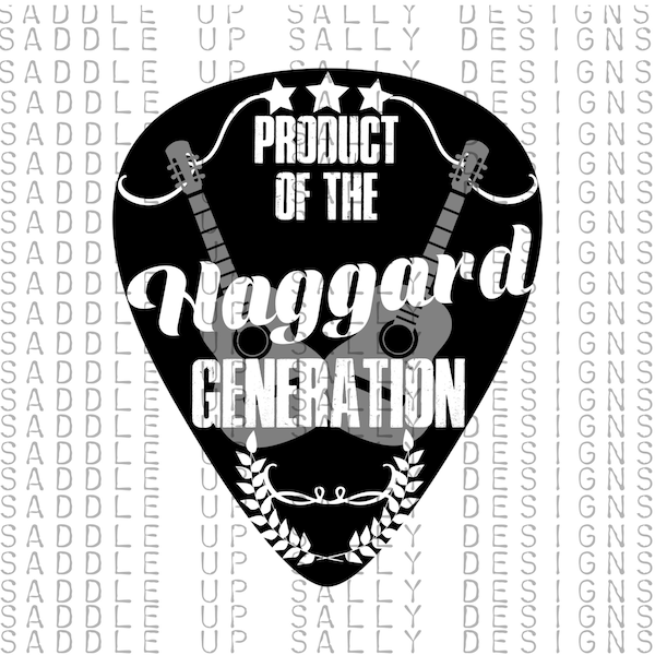 Product of the Haggard generation PNG Merle haggard country music sublimation DTF Print tumbler sticker trending top seller best seller