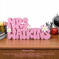 Personalized Teacher Name Plate, Daisy, Teacher Name Sign, Retro Name Sign, Groovy Name Plate, Teacher Gift, Daycare Gift, Office Name Plate