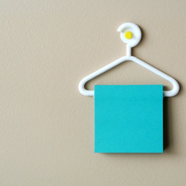 Sticky Note Holder / Post It Sticky Note Hanger / Desk Accessories / Office Accessories / Cubicle /