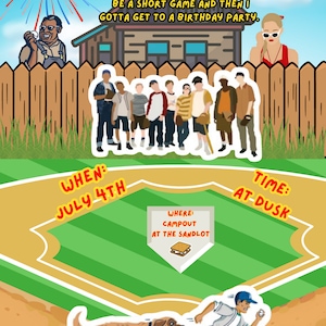 The Sandlot Invitation pt2