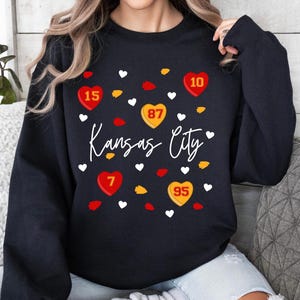Kansas City Football Valentines Shirt