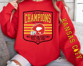 We are the Champions KC Football Shirt