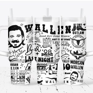 File di incisione a tema Morgan Waller-40 oz tumbler-SVG-Download digitale