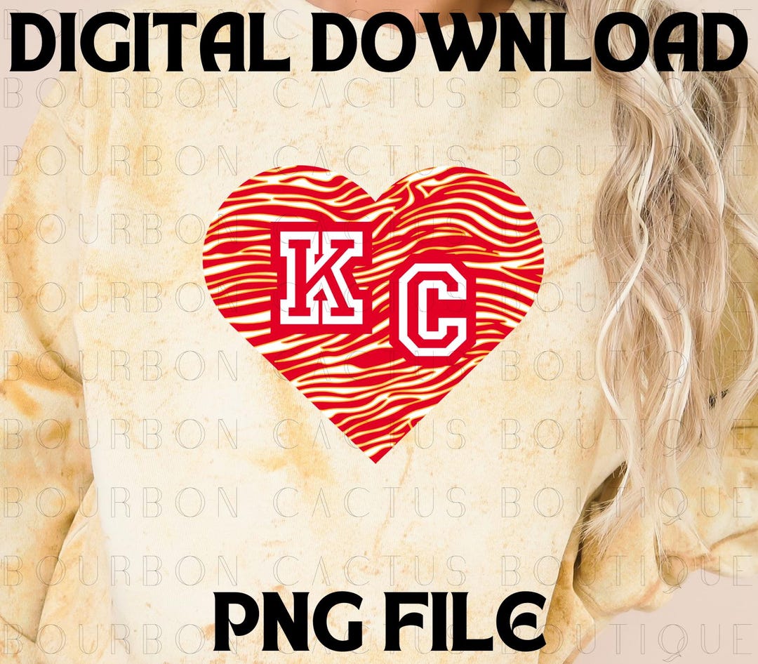 Heart KC PNG Digital File-no Physical Item - Etsy