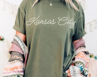 Kansas City Script Tee