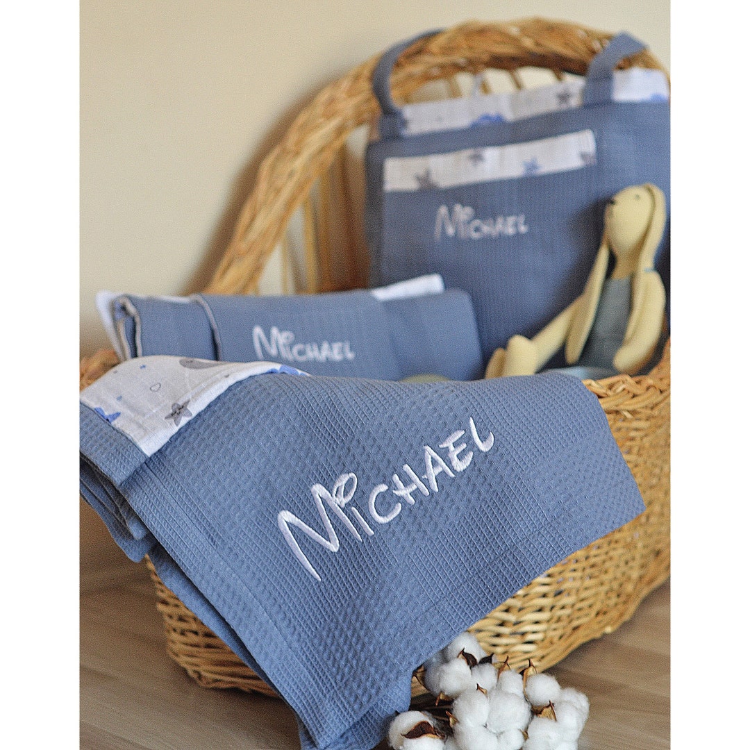 Baby Blanket Personalized Baby Blanket Monogrammed Baby Etsy