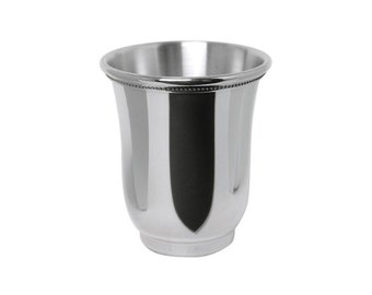 Engraved 12oz Pewter GEORGIA Julep Cup, Personalized silver cup