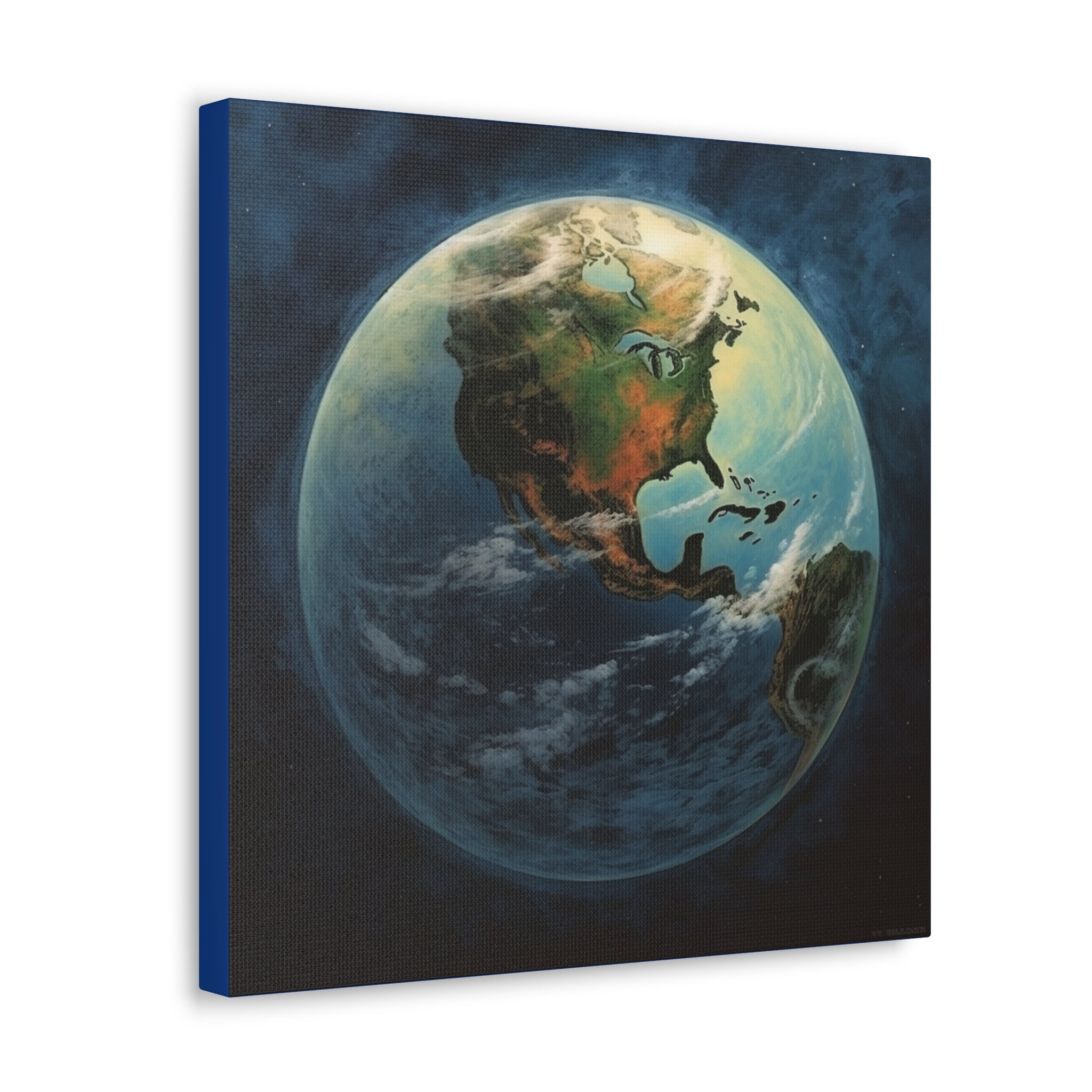 絵画 Earth Earth, Space View - Etsy Norway