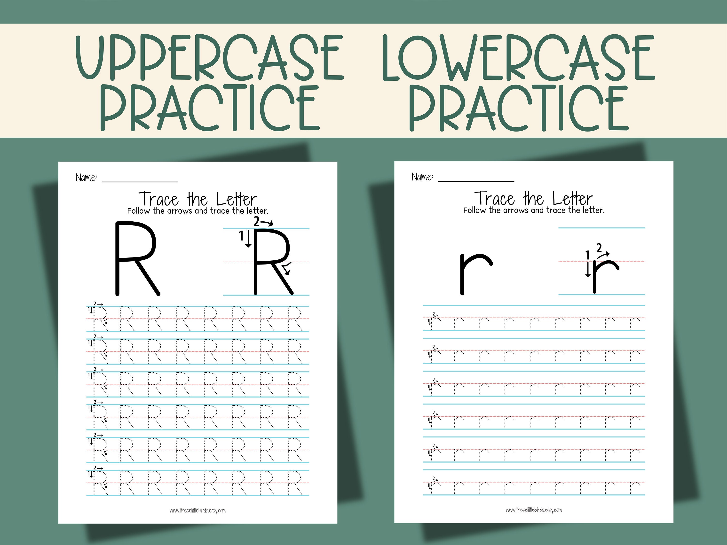 Letter of the Week Worksheets Printable, Alphabet Busy Book, Learning ...