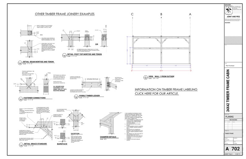 24x42 Timber Frame Cabin - Etsy