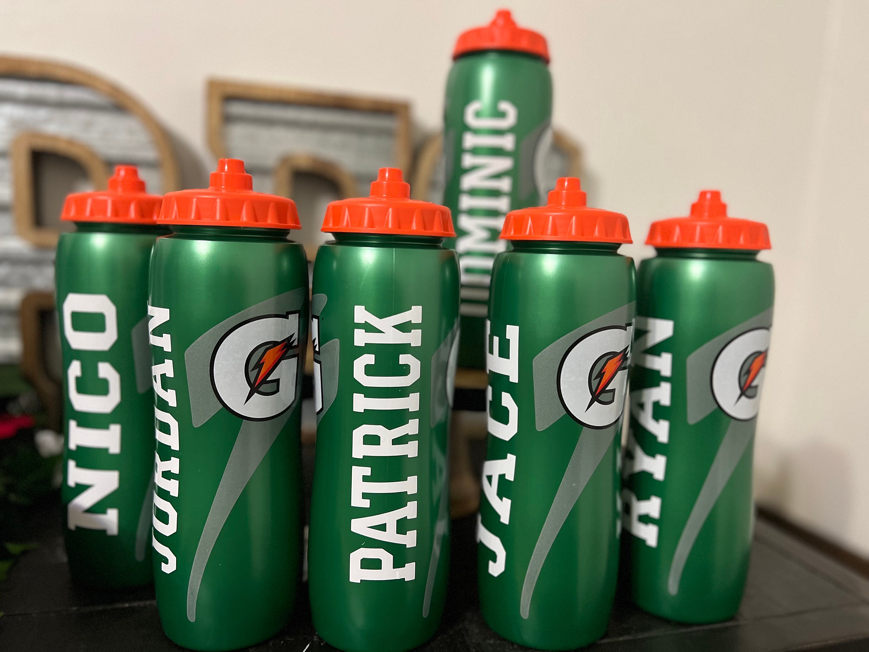 Gatorade bottle cheap name collar