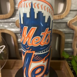 NY Mets 20oz tumbler sports teams gifts