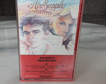 Cassette vintage Greatest Hits d'Air Supply