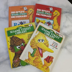 Vintage Sesame Street Books