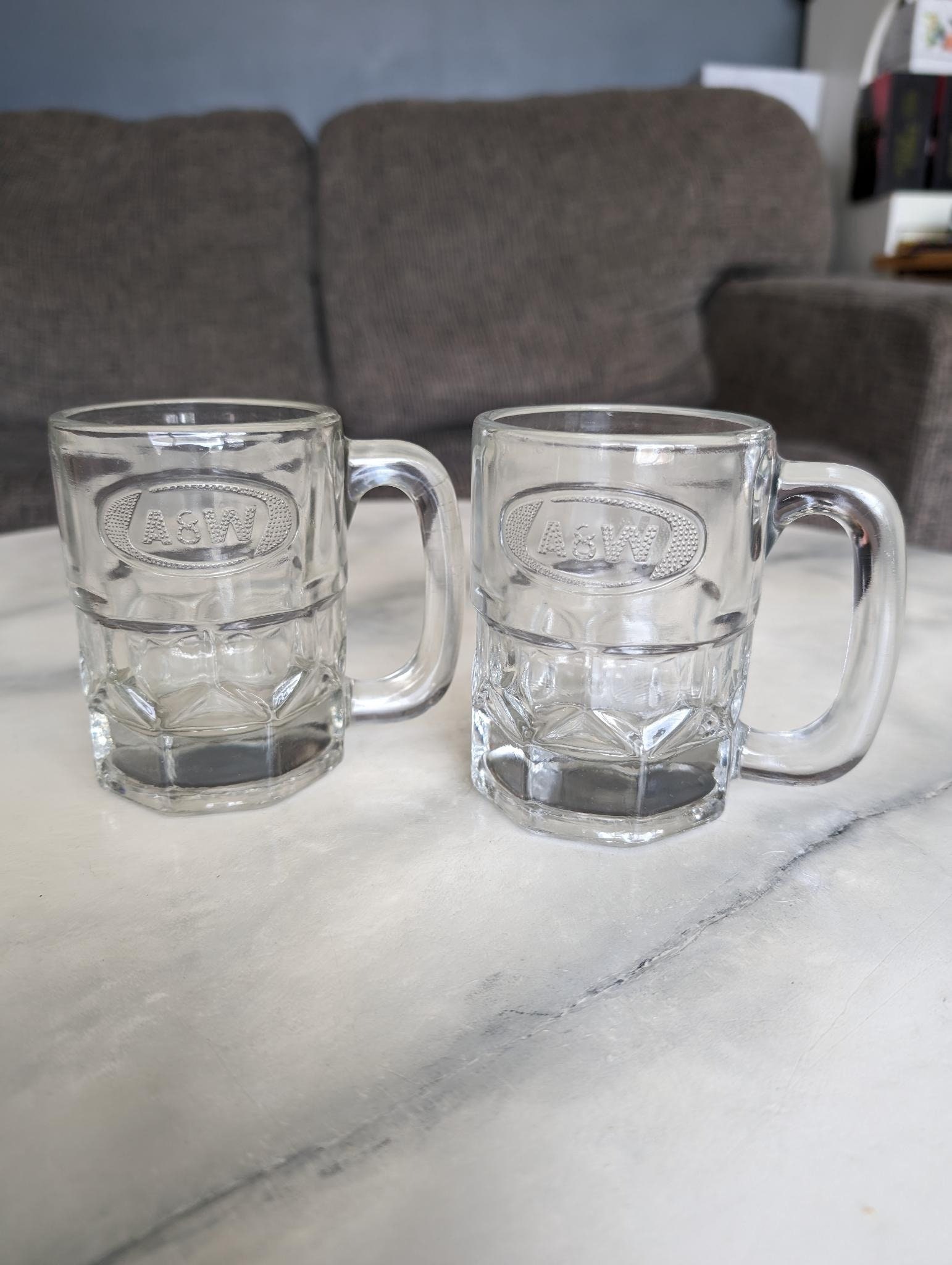 レア！50's〜A&W ROOT BEER ビールジョッキ　レストランヘビーマグ レア！50's〜A&W ROOT BEER ビールジョッキ レストランヘビー