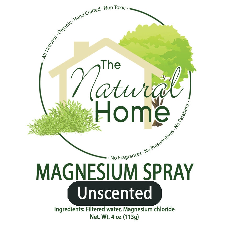 Magnesium Spray 4oz Glass Amber Bottle Magnesium Chloride Sleep Calm