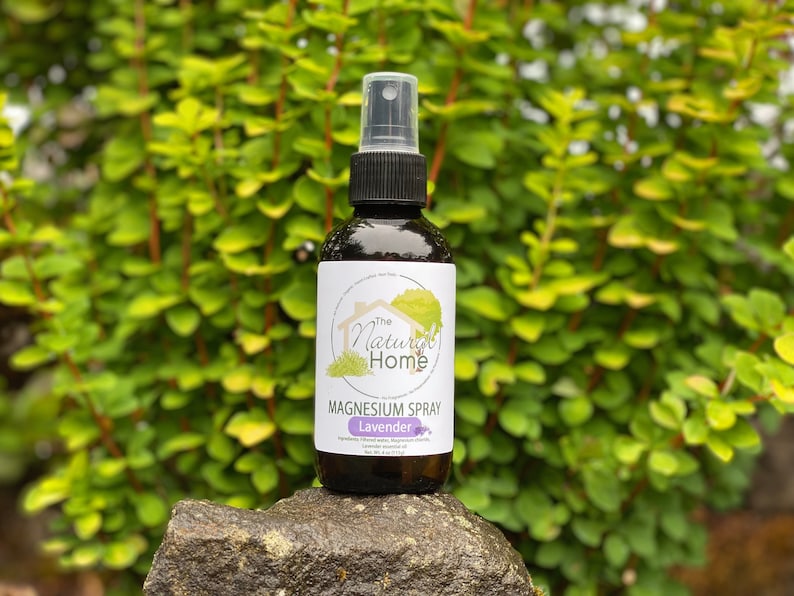 Magnesium Spray 4oz Glass Amber Bottle Magnesium Chloride Sleep Calm