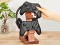 Personalized Headphone Holder Game Stand Wooden Controller Holder Gaming Headset Stand Gifts For Him  Father's Day Gamer Gift  Birthday Gift