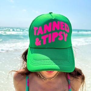 TRUCKER HAT - Tanned & Tipsy
