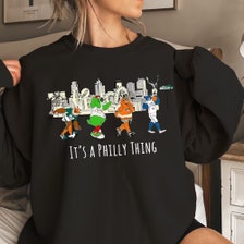 Vintage 90s Daycare Philadelphia Baseball Shirt - Teeholly