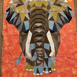 Elephant Abstractions by Violet Craft