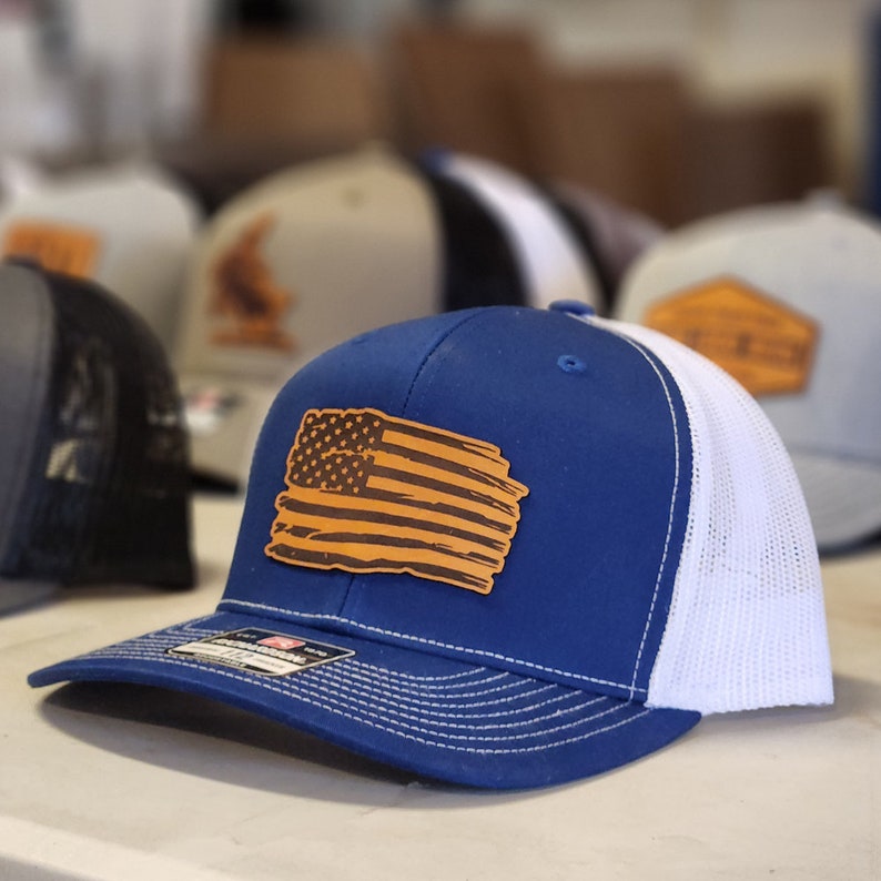 PAPA Vegan Snapback Hat - 80+ Colors, Leather Patch, Adjustable, Breathable Mesh, Men & Women
