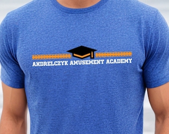 Roller Coaster Tee Shirt, Andrelczyk Amusement Academy Roller Coaster Tycoon 2 Streaming