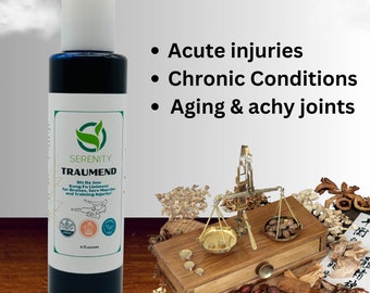 Traumend Dit Da Jiao : liniment chinois à base de plantes pour les contusions et les muscles endoloris