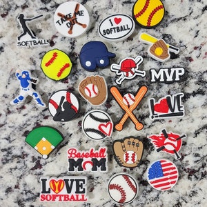 Baseball Shoe Charms, Gifts for boys, popular shoe charms