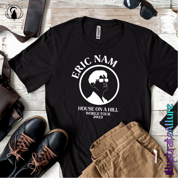 Eric Nam House On A Hill T-Shirt Ver. 3 (Digital Download) Minimal Aesthetic K-Pop T-Shirt Design SVG & PNG