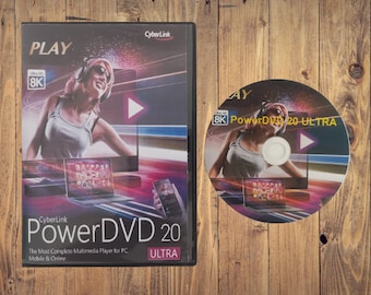 Brandneue Box Version CyberLink Power DVD Ultra 20 Power DVD 20